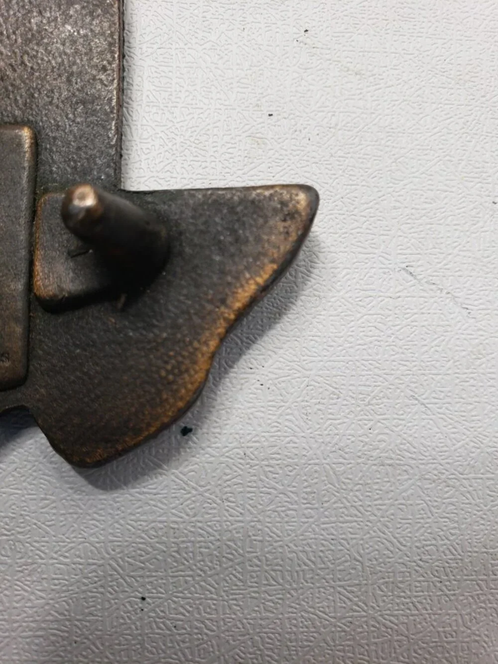 Vintage 1977 Indiana Metal Craft Texas Lone Star State Belt Buckle F-118